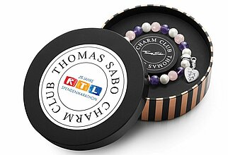 Das Charity Armband inkl. Box © Thomas Sabo